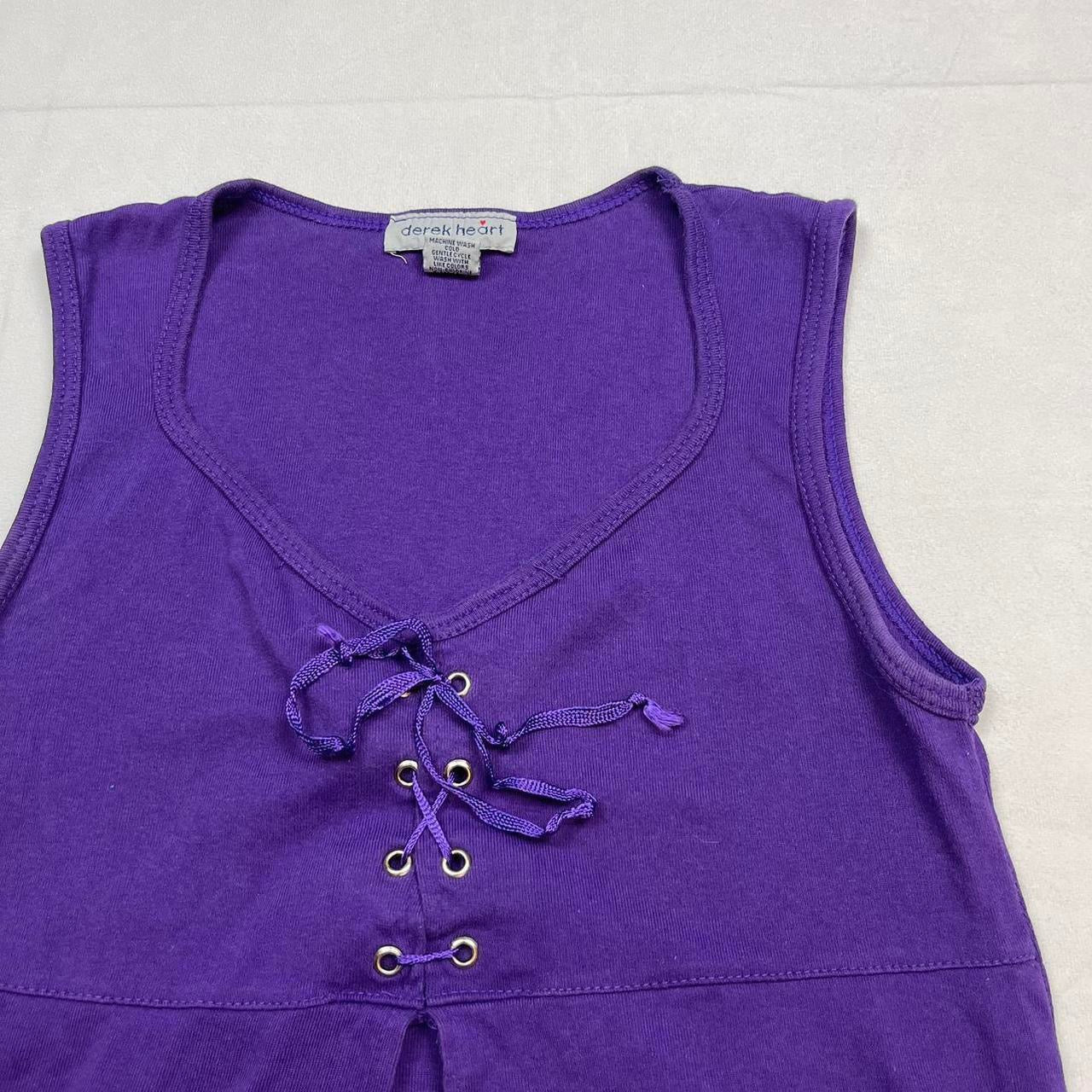 Y2K tie up slit top (M)