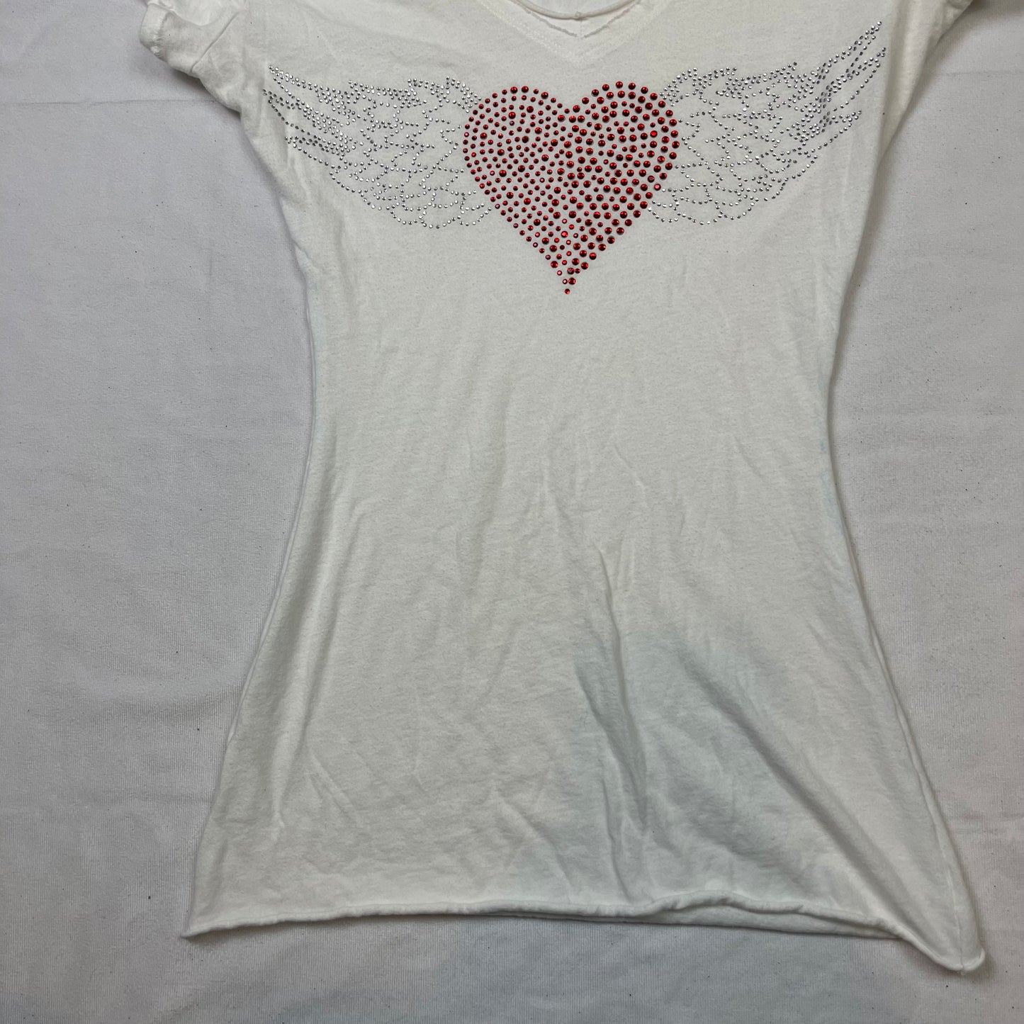 Mcbling rhinestone top (M)