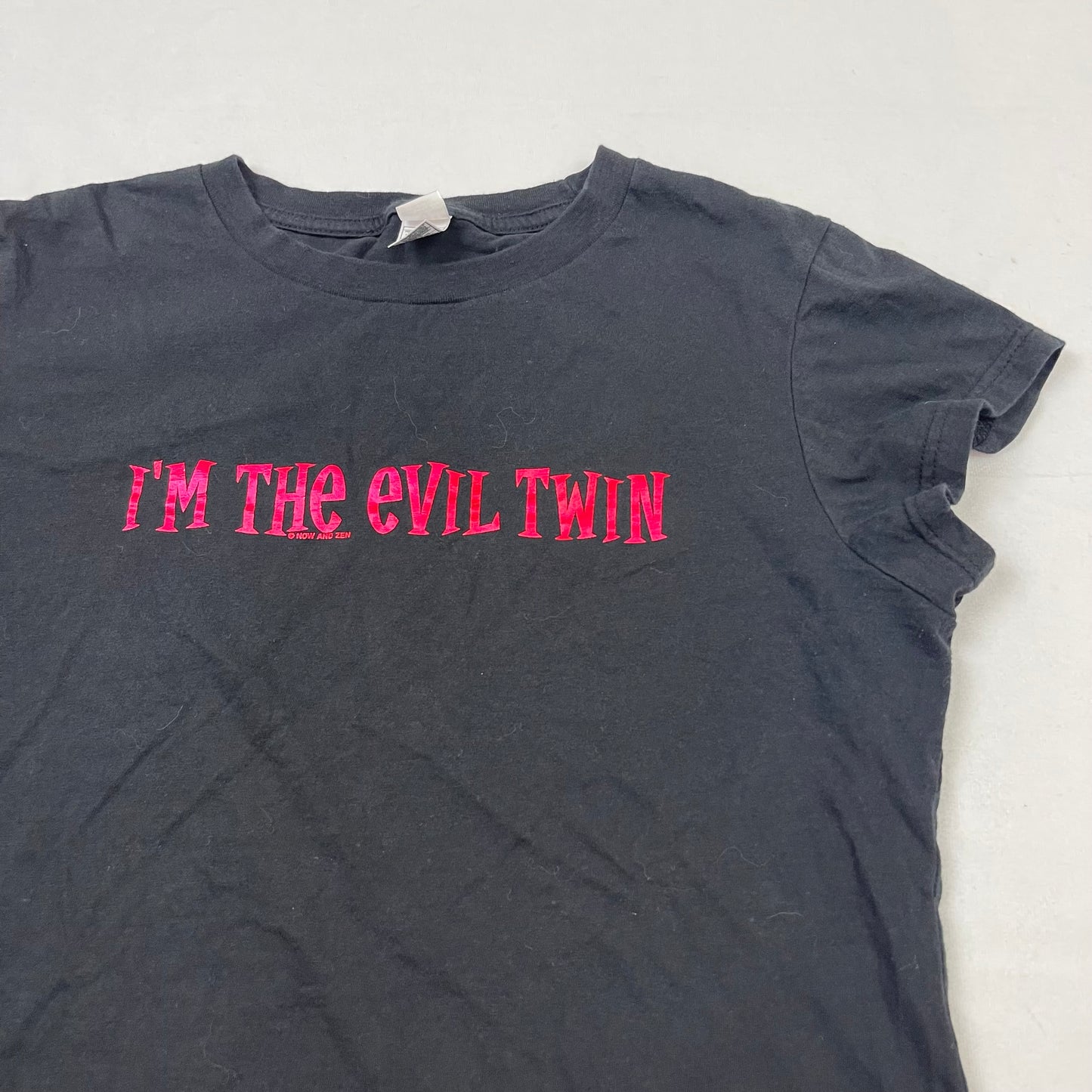Grunge evil twin baby tee (L)