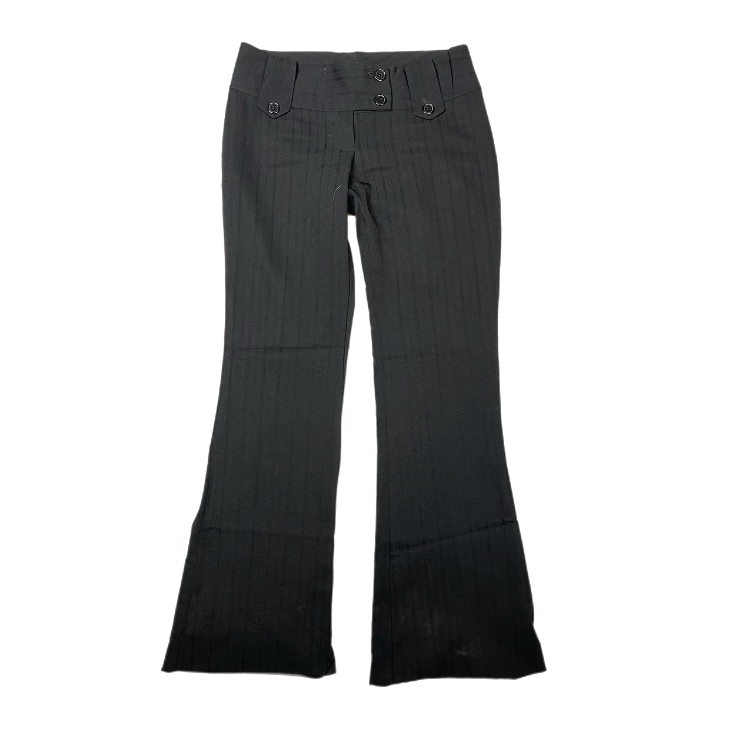 Emo pinstripe low rise pants (27”)