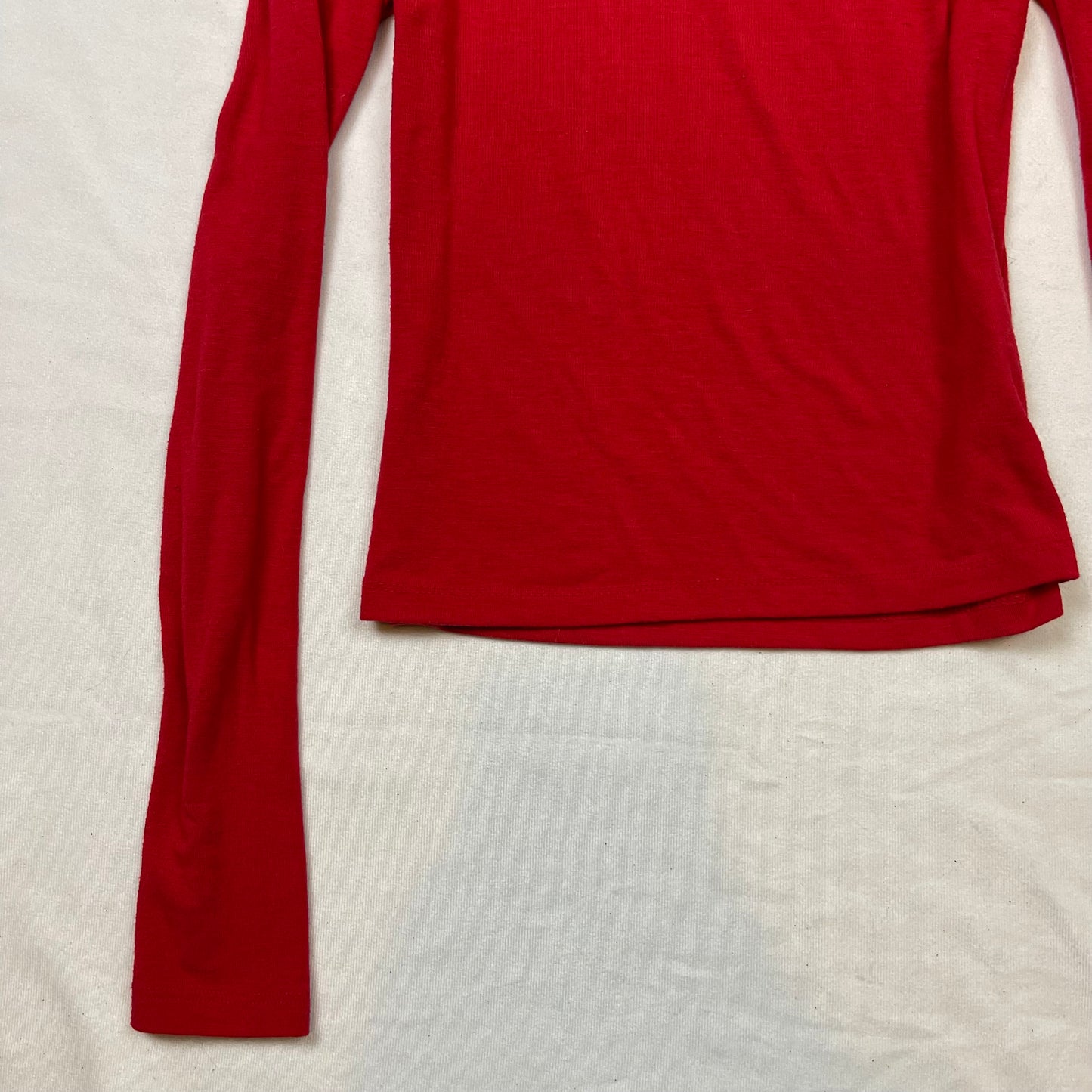 Y2K fold over off the shoulder top (XS)