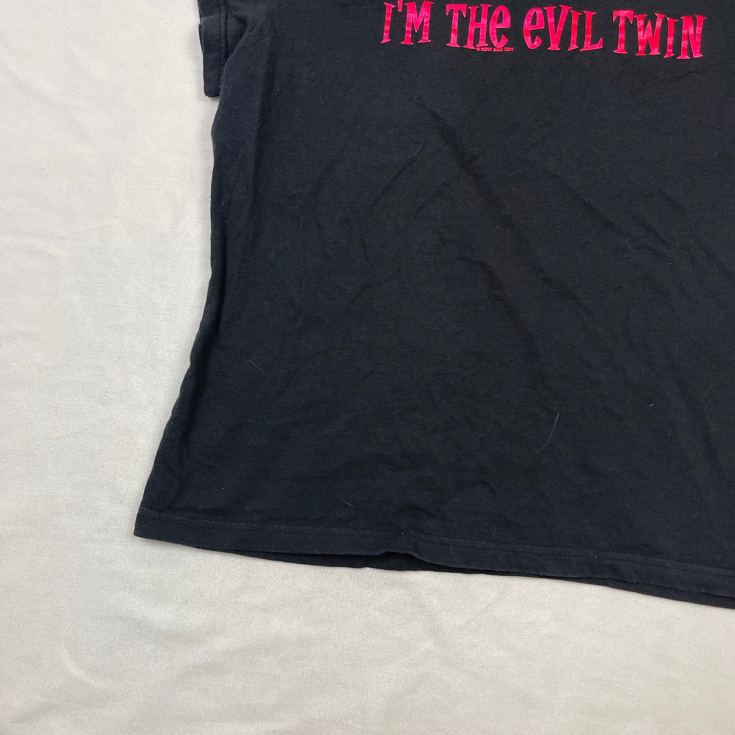 Grunge evil twin baby tee (L)