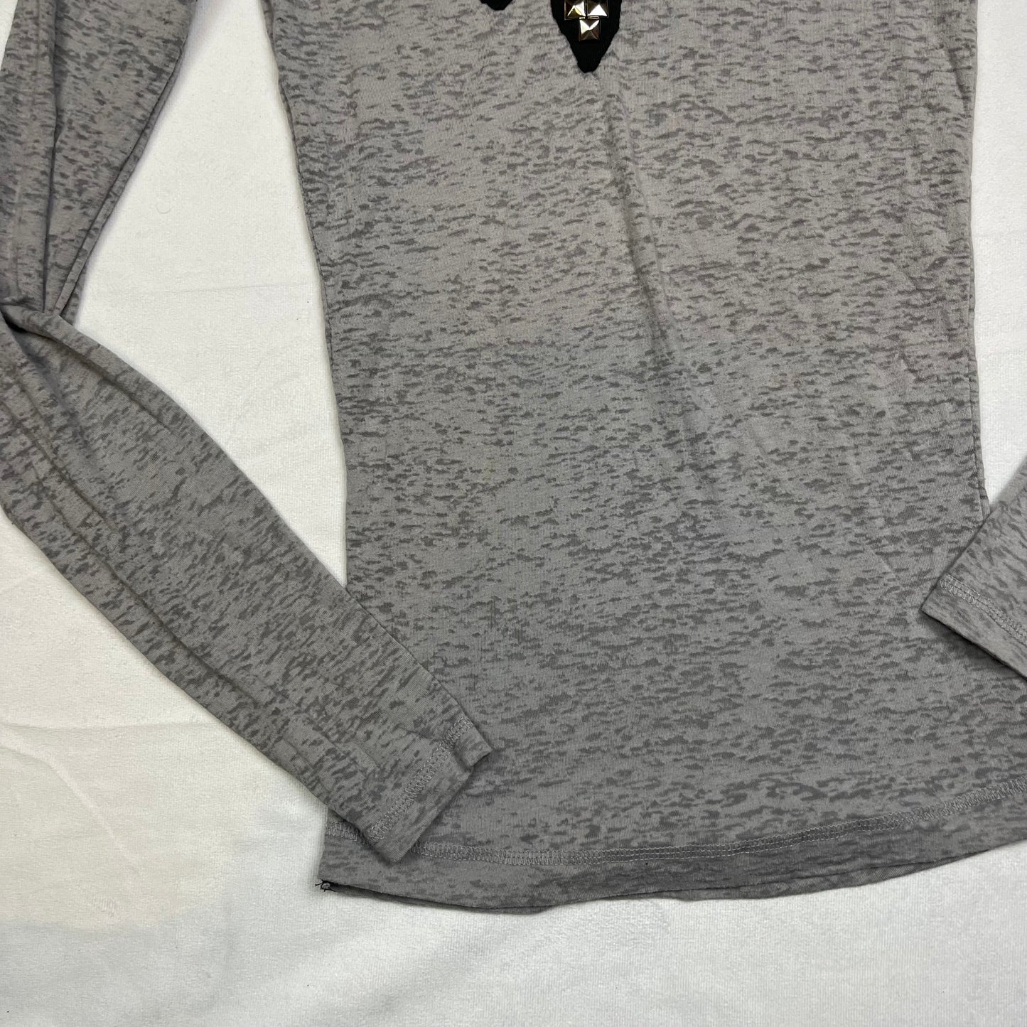 Emo upcycled stud top (S)