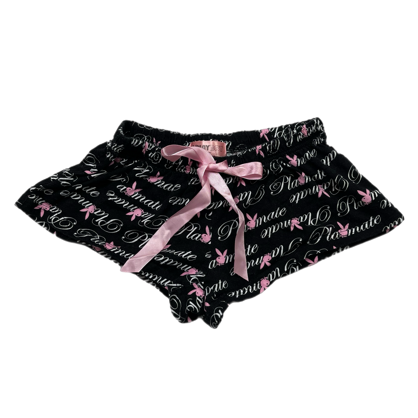 Y2K playboy mini shorts (S)