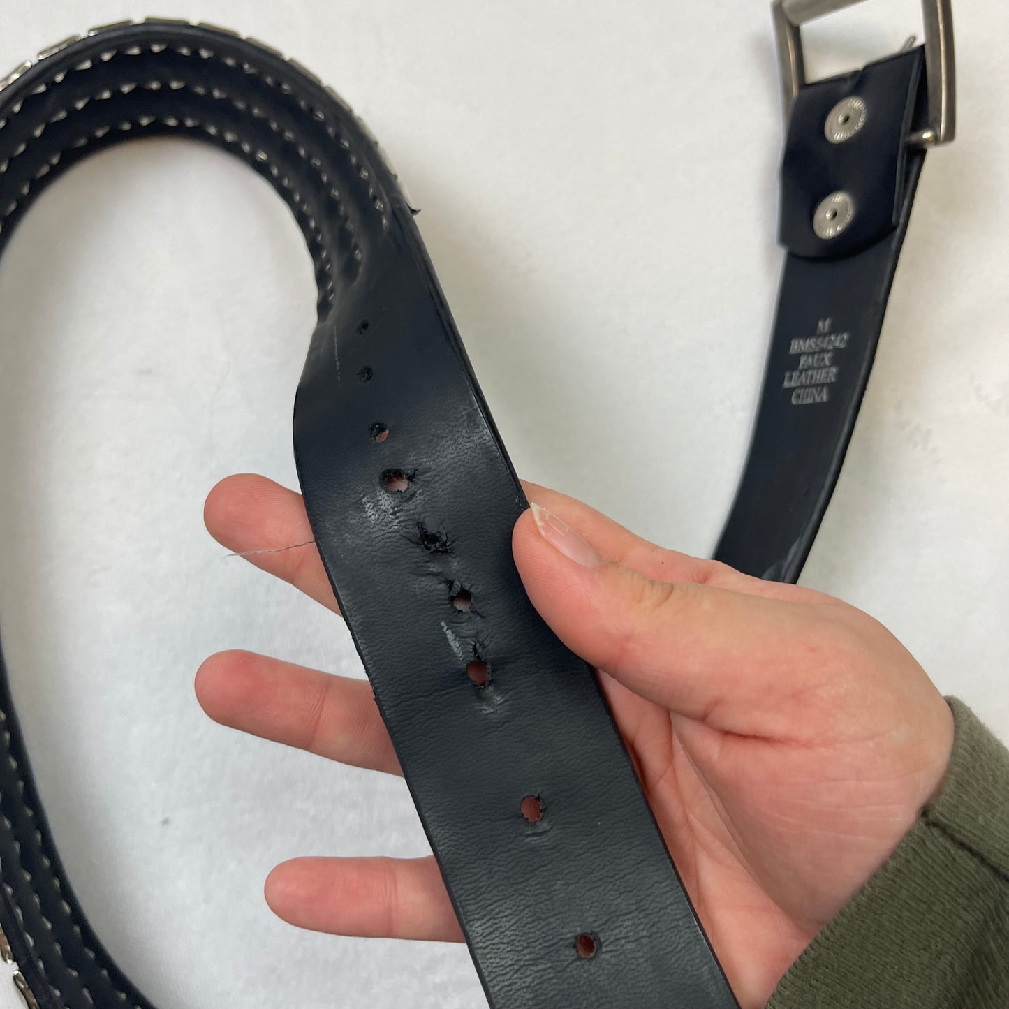 Emo studded belt (M)