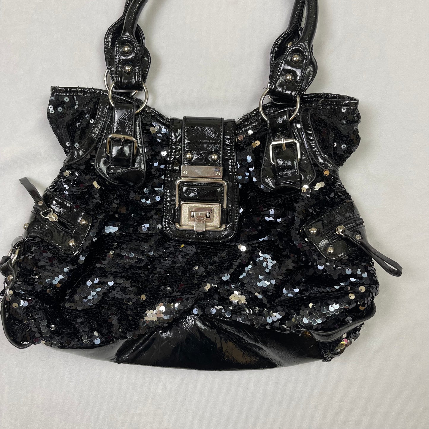 Y2K mcbling sequence tote purse