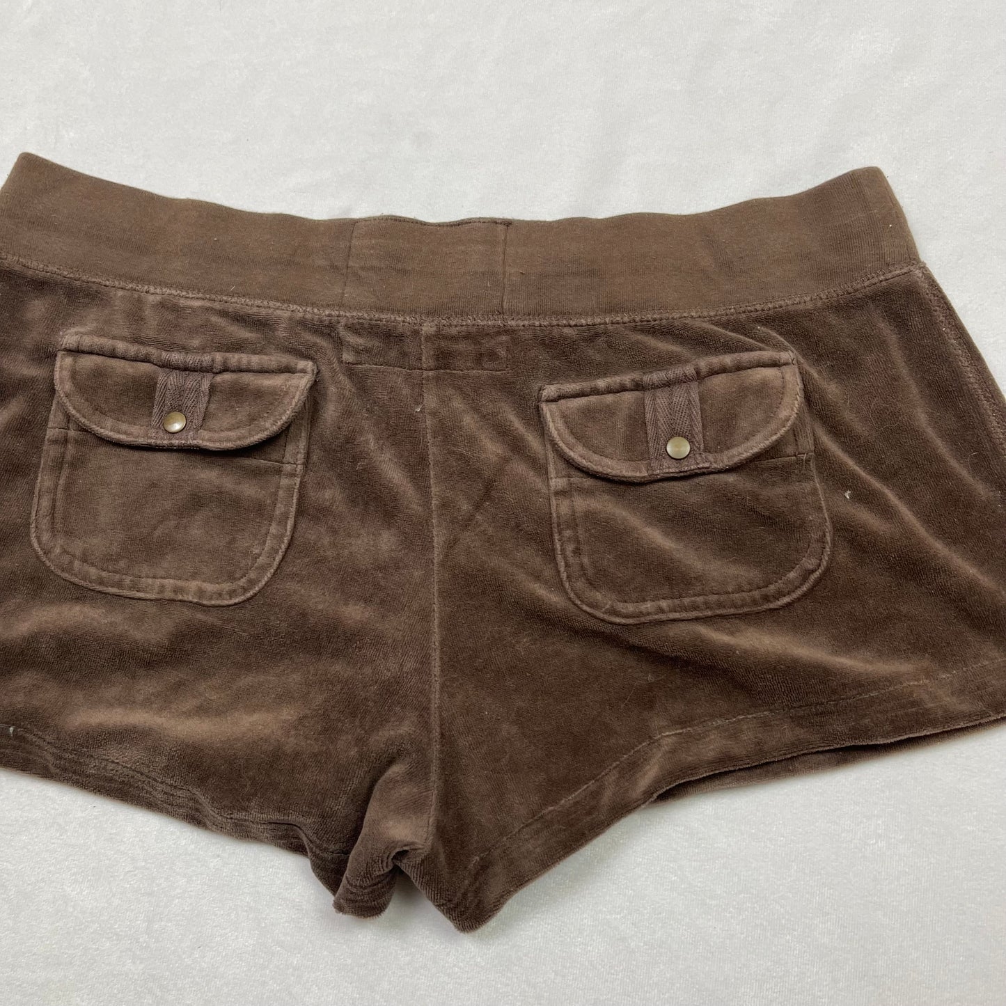 Y2K velour lounge shorts (XL)