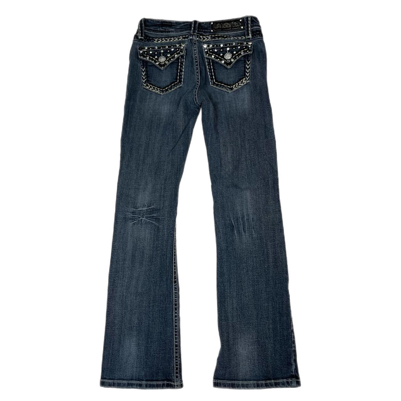 Mcbling la idol low rise jeans (28”)
