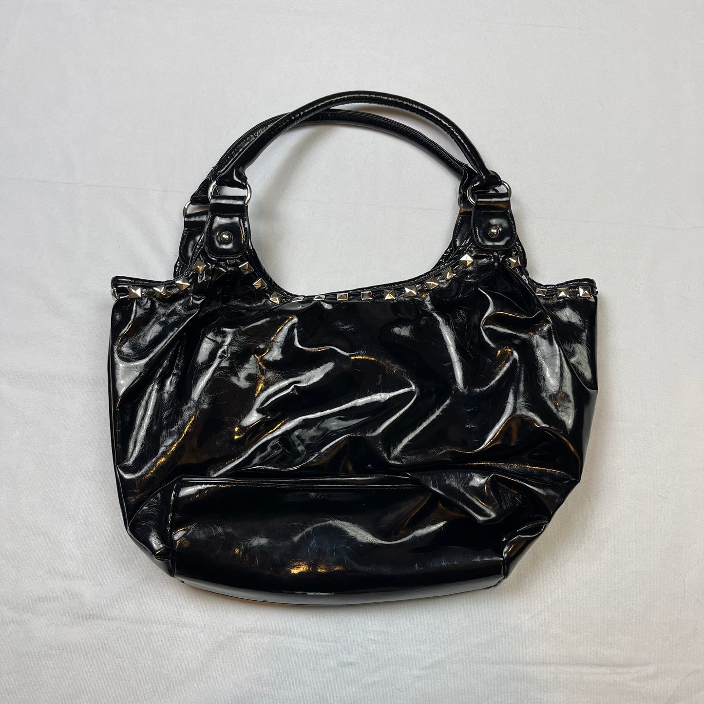 Emo upcycled pleather purse