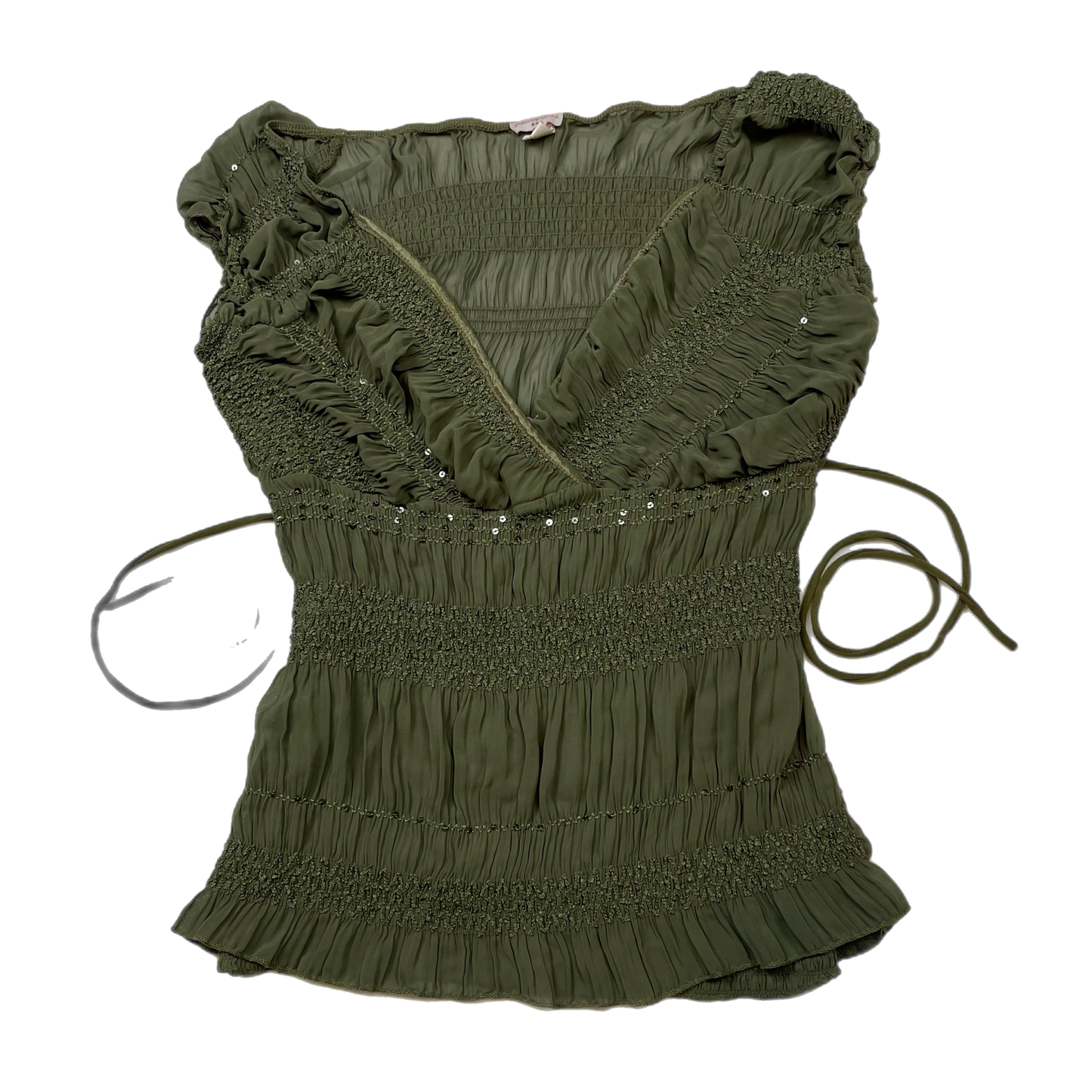 Whimsygoth mesh sheer blouse (XXL)