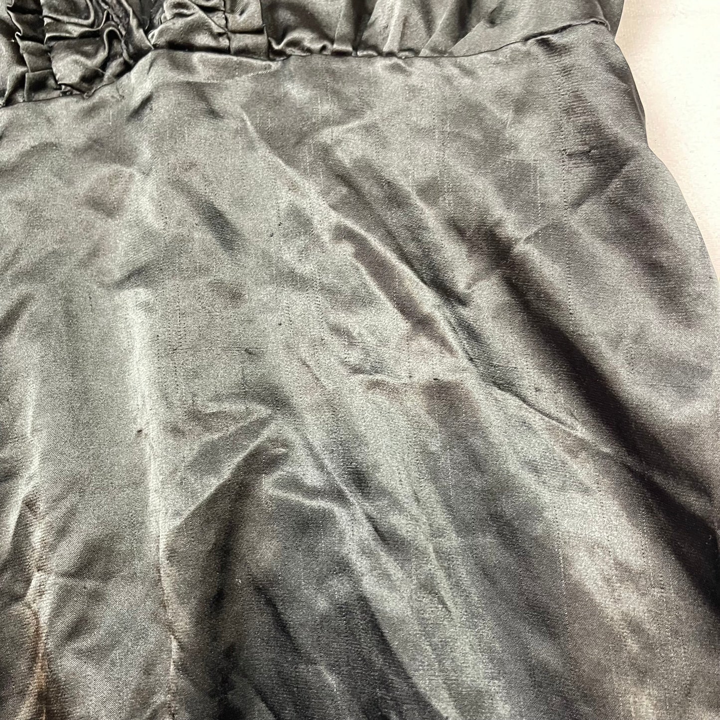 Y2K silky blouse (M)