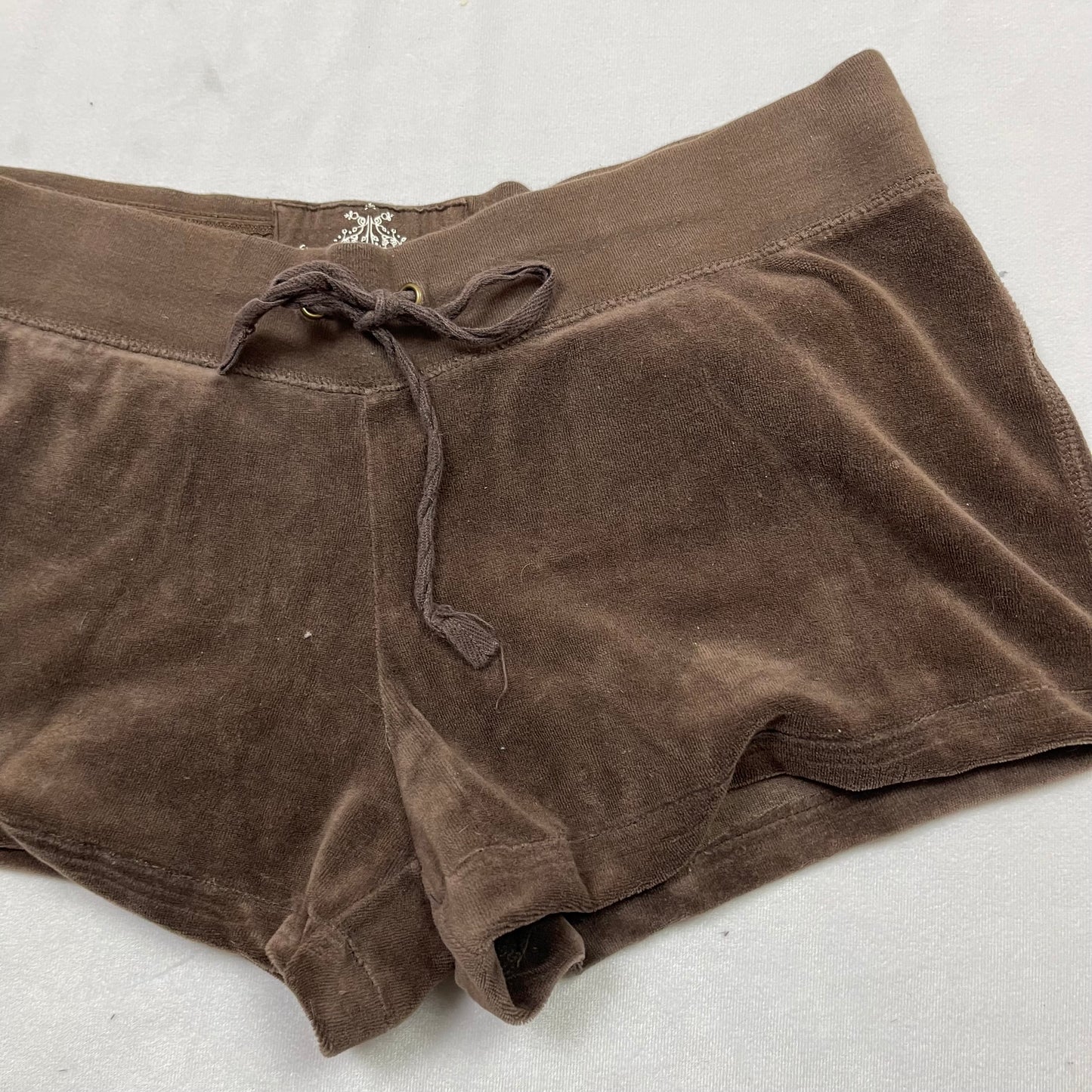 Y2K velour lounge shorts (XL)