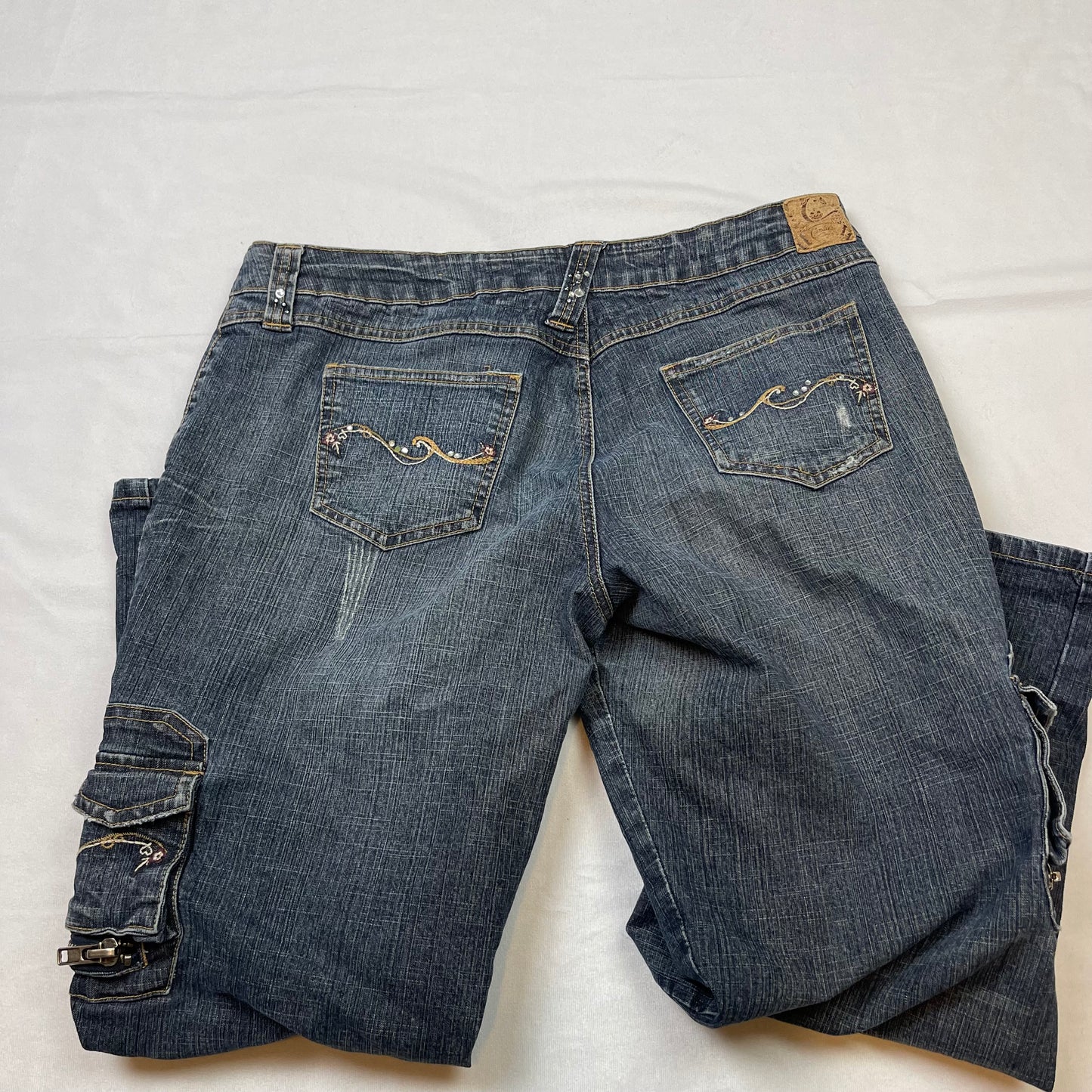 Grunge cargo baggy pants (32” petite)
