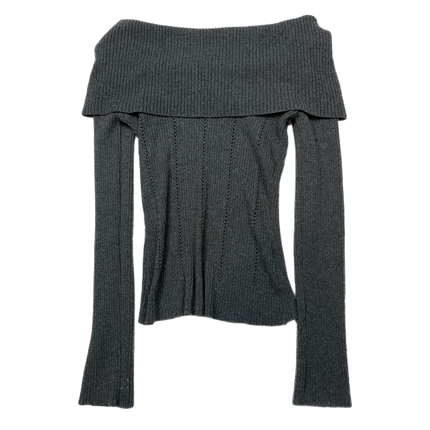 Y2K knit fold over top (M)