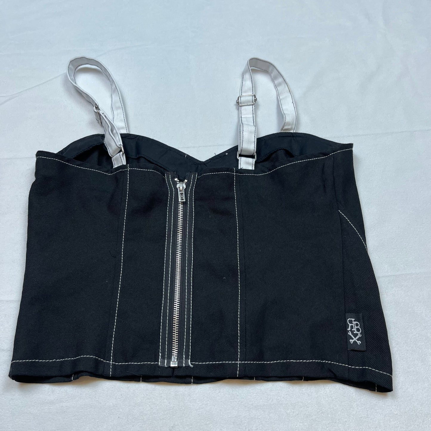 Goth royal bones top (M)