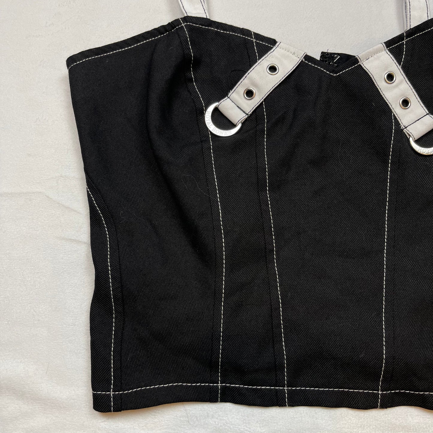 Goth royal bones top (M)