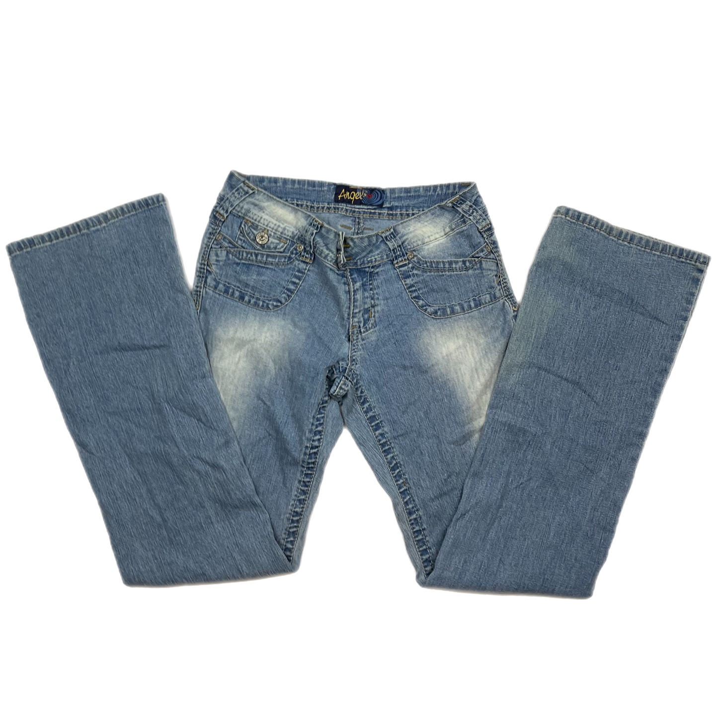 Y2K angels jeans (33”low)