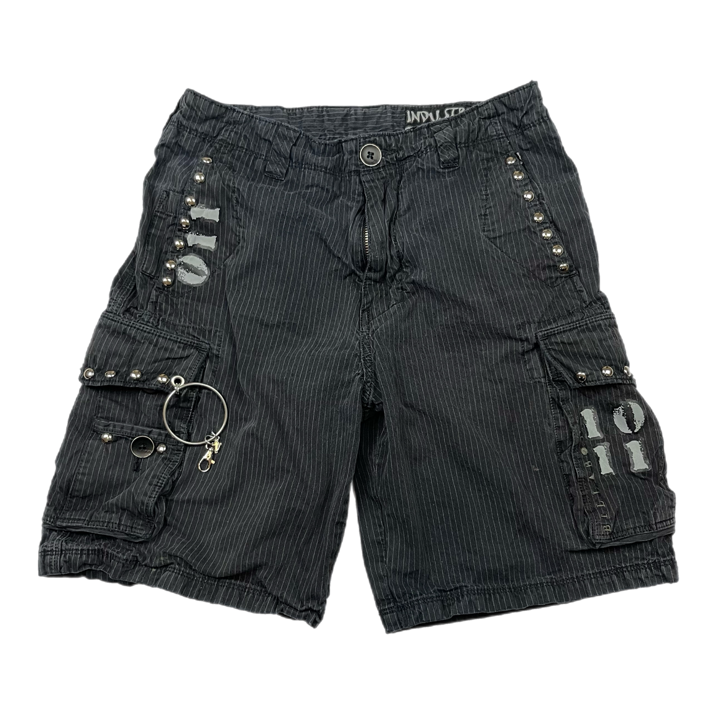 Emo upcycled cargo boy shorts (27”)