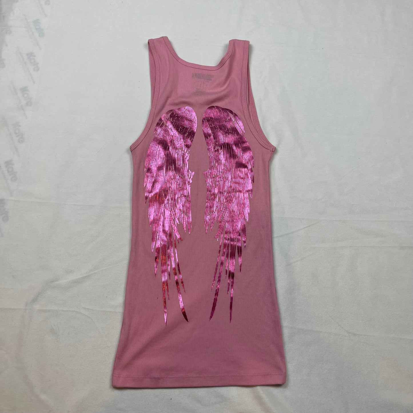 Y2K angel wing tank top (XS)