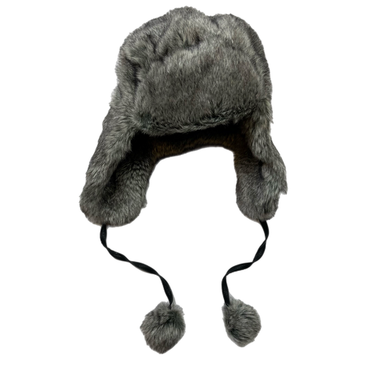 Faux fur ushanka hat