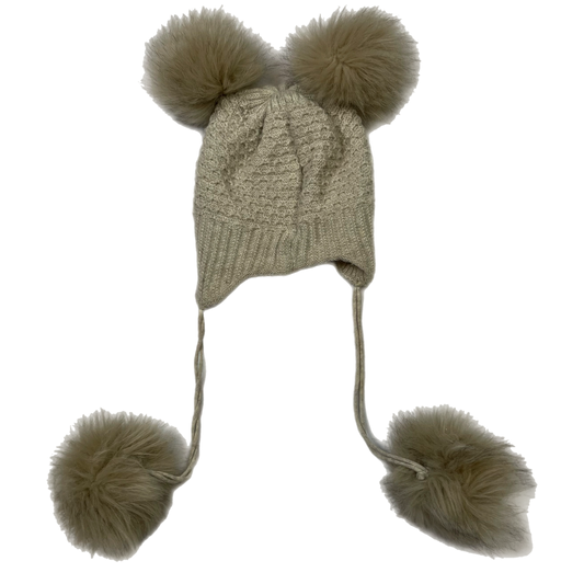 Y2K jumbo oversized puff ball hat