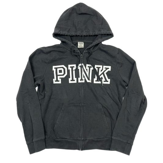 Y2K pink graphic hoodie (L)