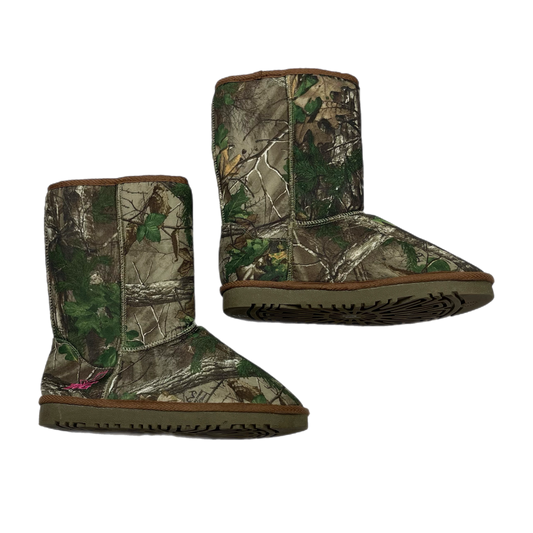 Grunge camo boots (W6)