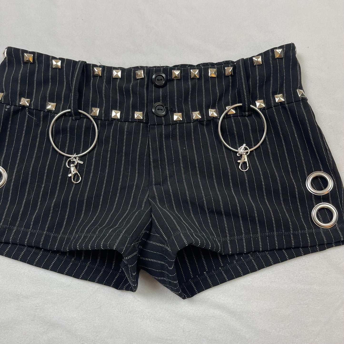 Emo upcycled micro shorts (27”)