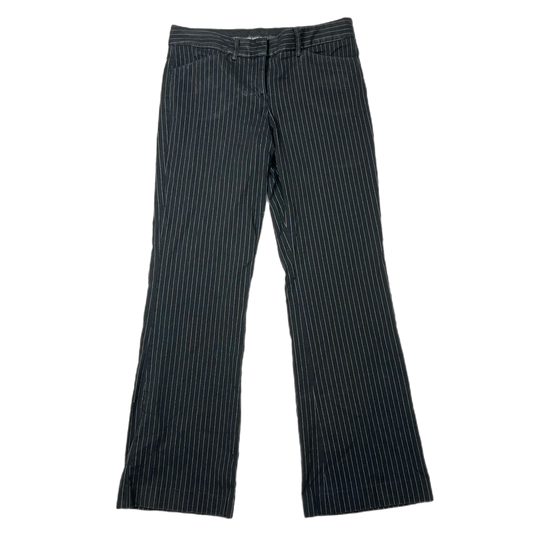 Grunge pinstripe low rise pants (28”)