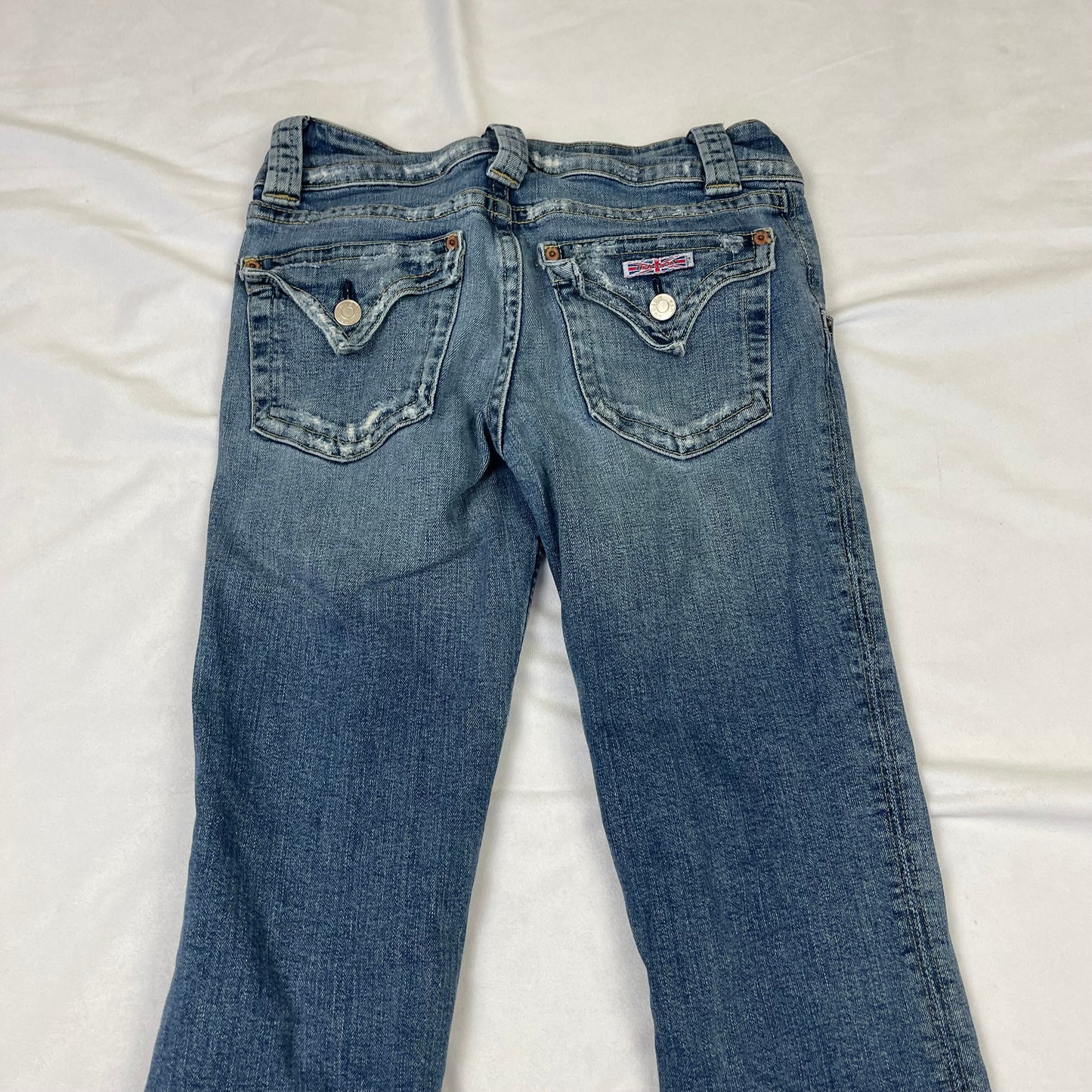 Y2K bootcut low rise jeans (28”)