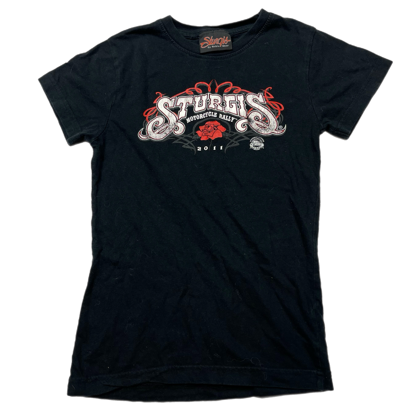 Y2K biker sturgis baby tee (XS)