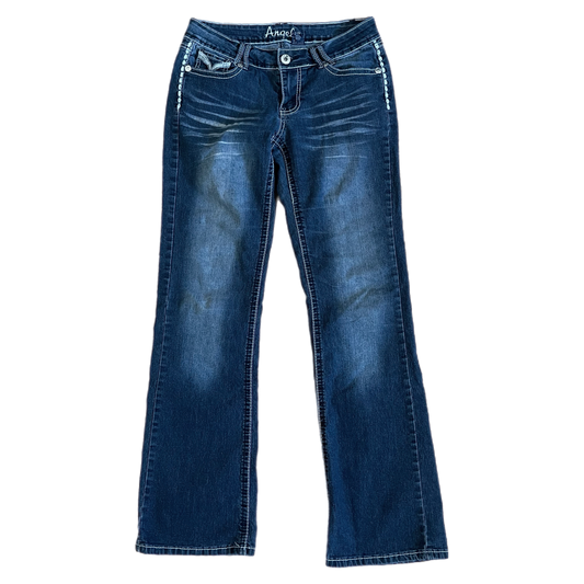 Y2K angels low rise jeans (31”)