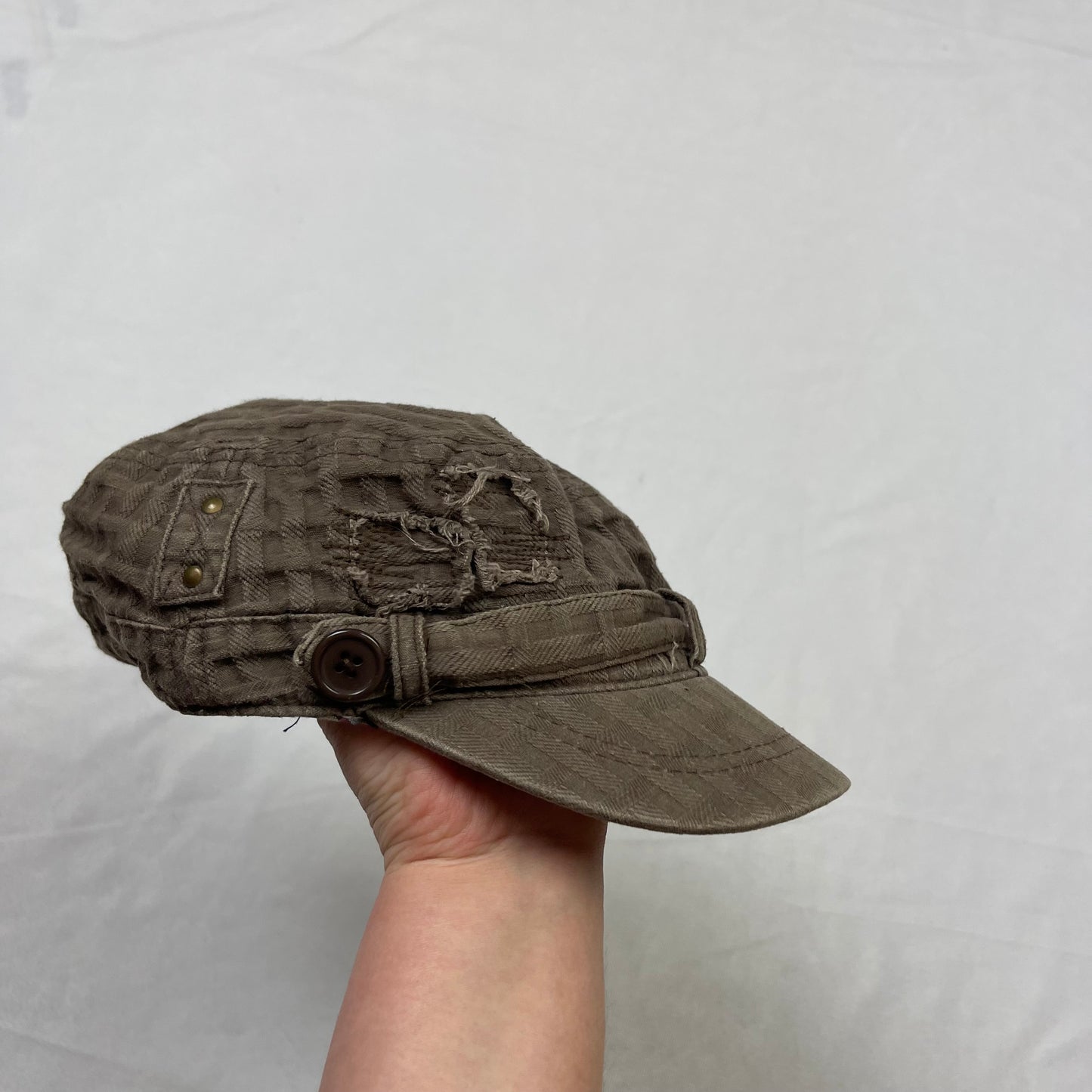 Grunge distressed cap