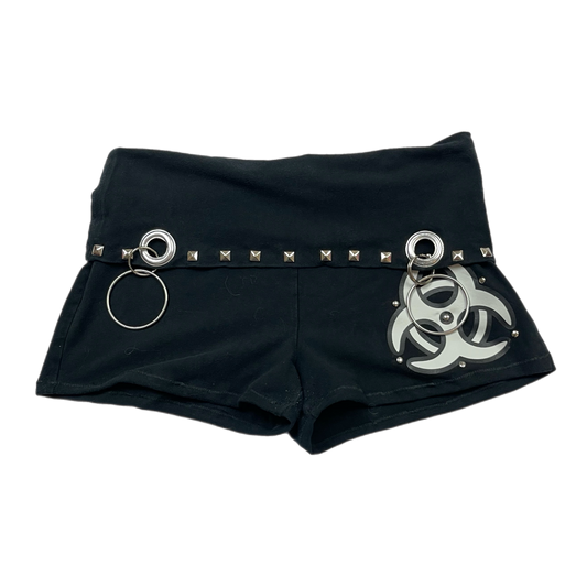 Emo upcycled micro shorts (M)