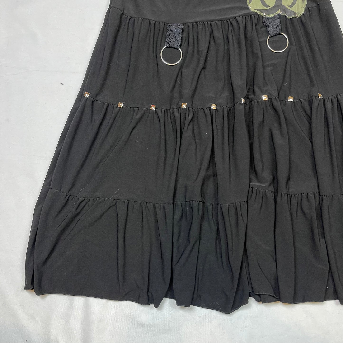 Mallgoth upcycled maxi skirt (XL)