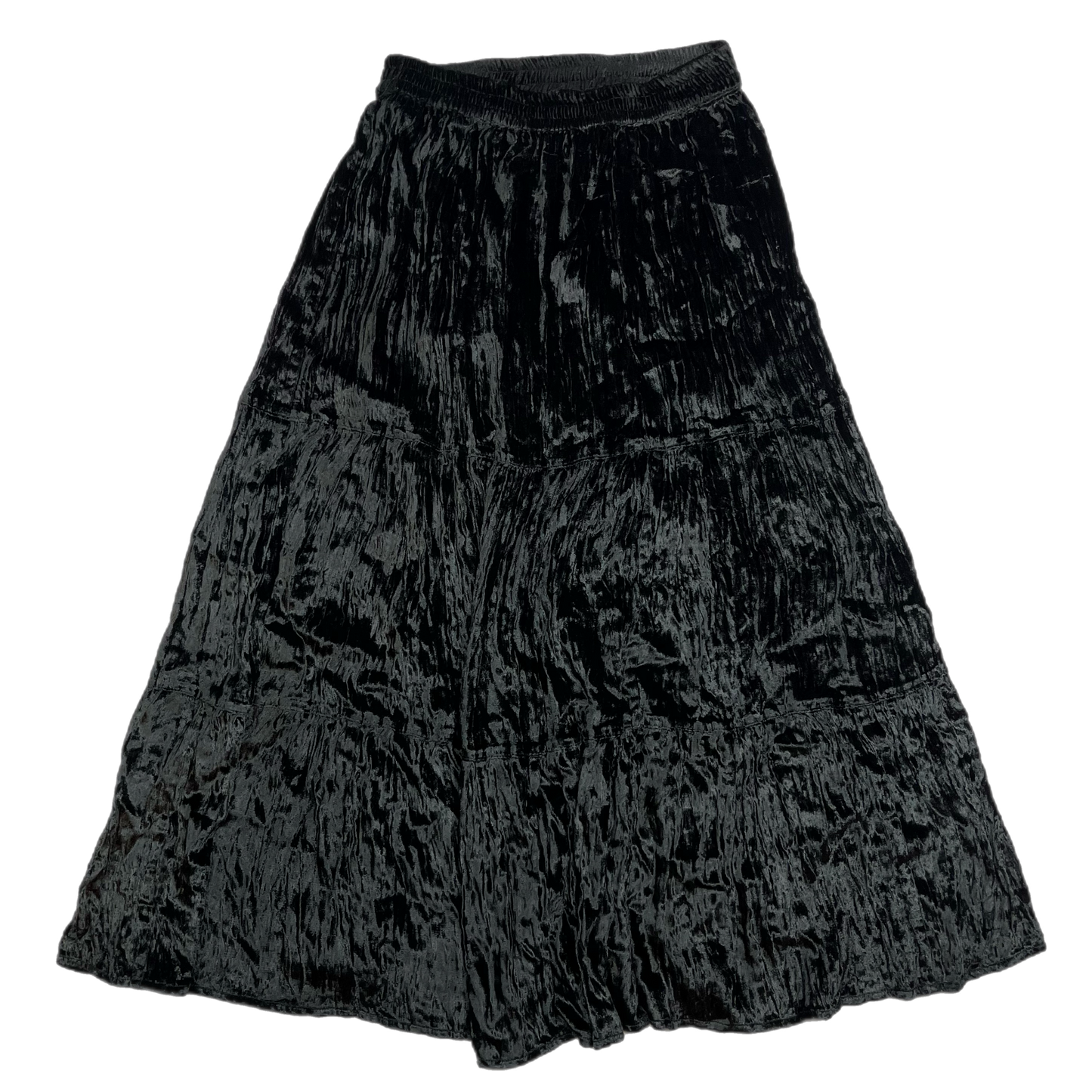 Whimsygoth velvet maxi skirt (M)