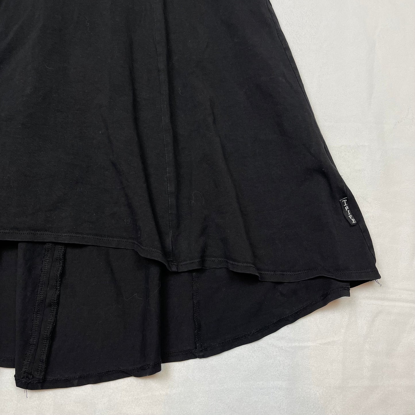 Goth pleather Tripp NYC midi skirt (S/XL)