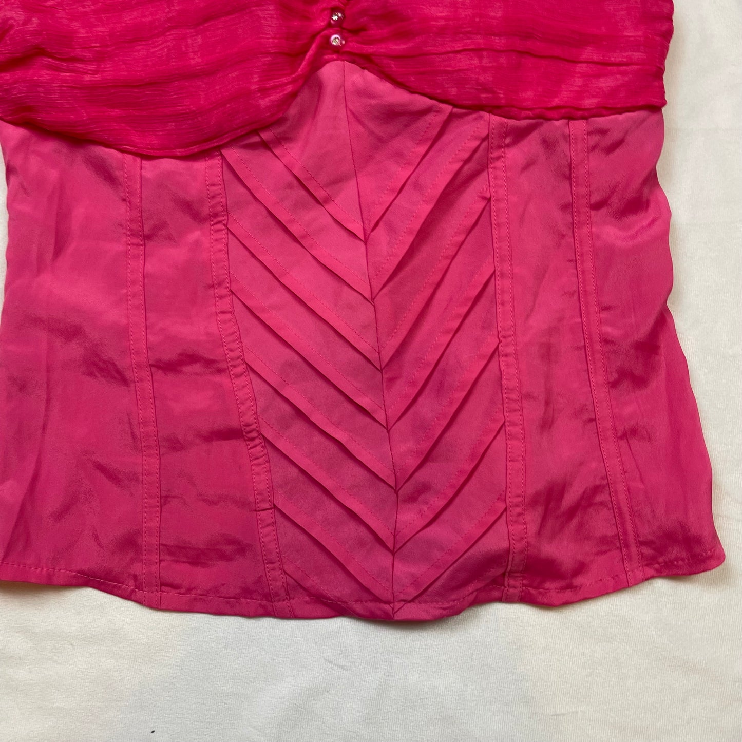 Y2K ruffle party top (S/M)