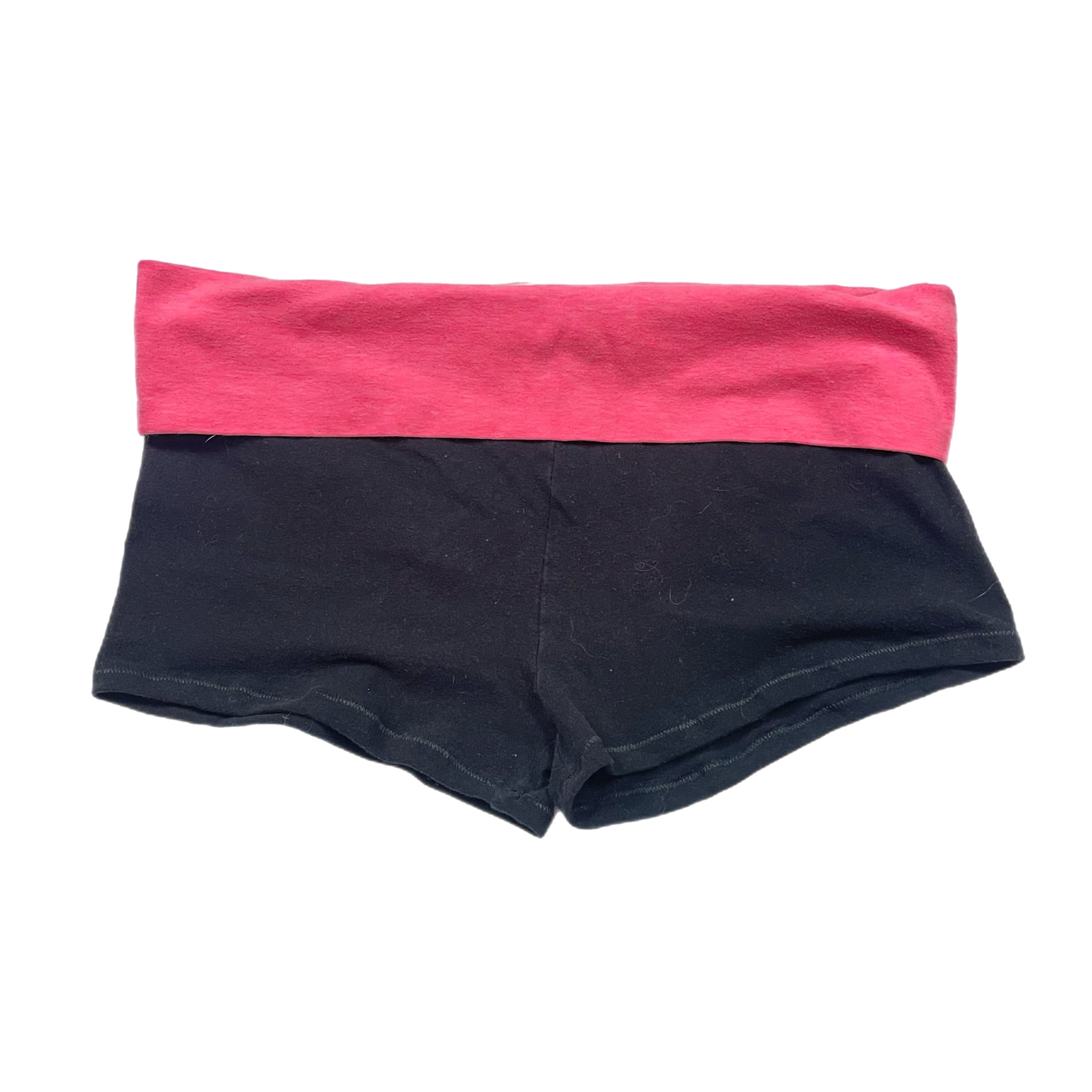 Y2K fold over shorts (L)