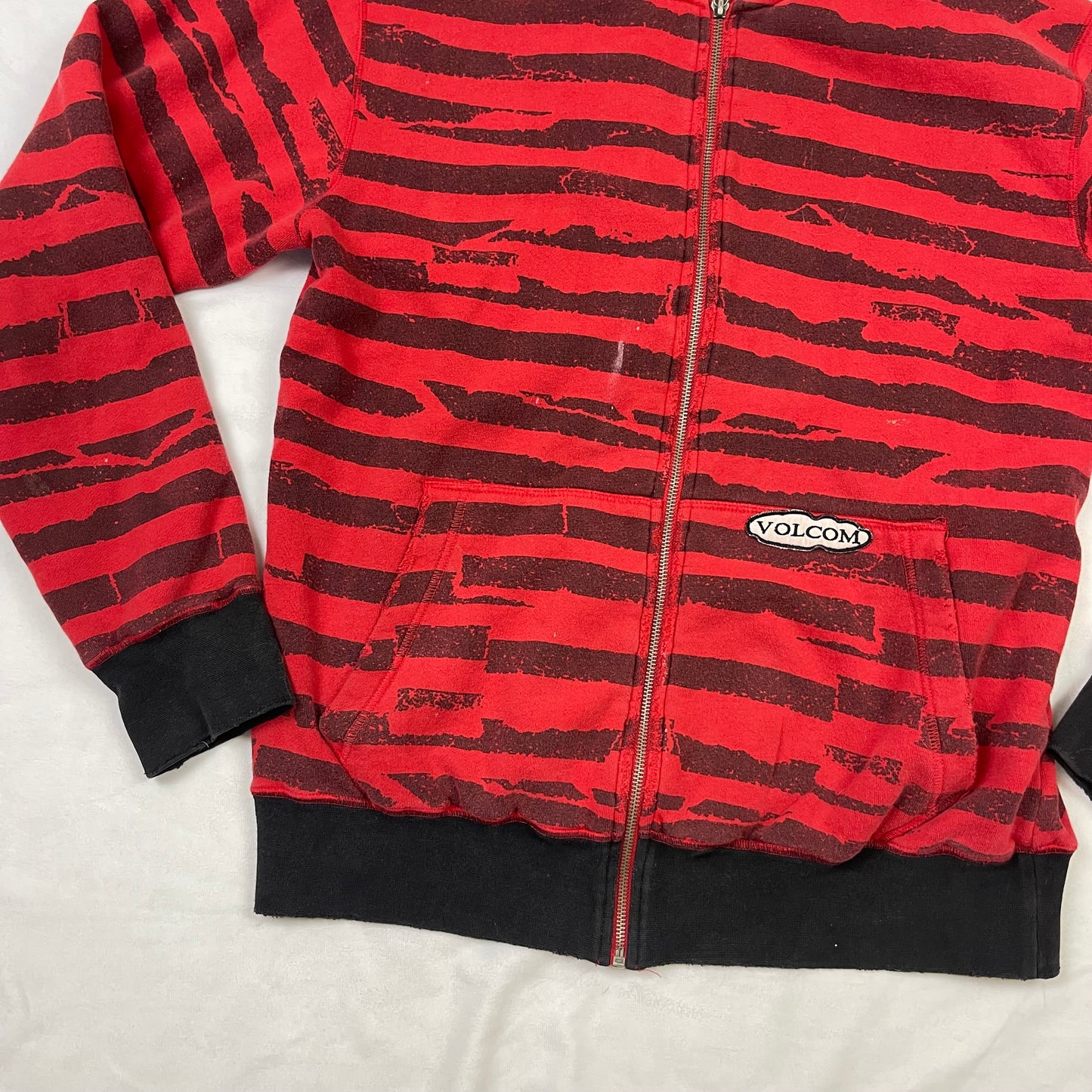 Emo striped baggy hoodie (L/XL)