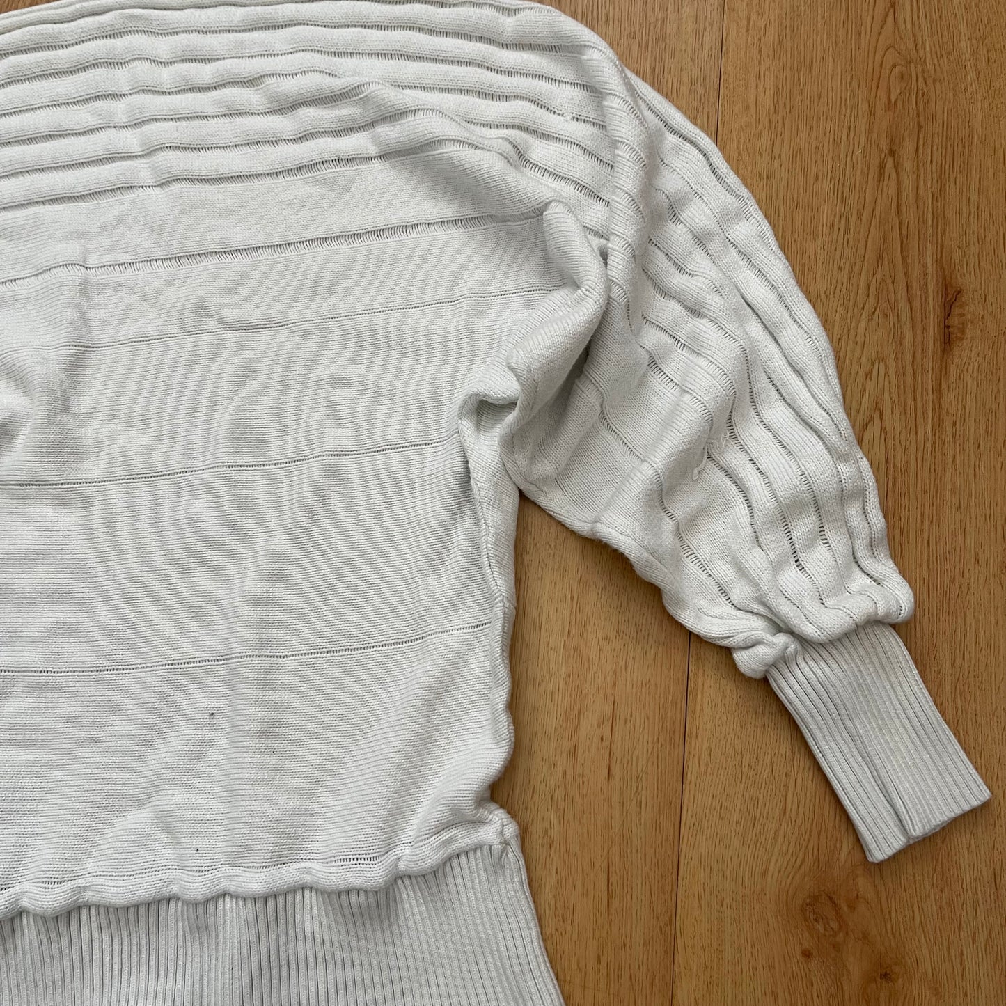 Y2K slouchy knit top (S)