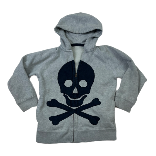 Grunge skull hoodie (XS petite)