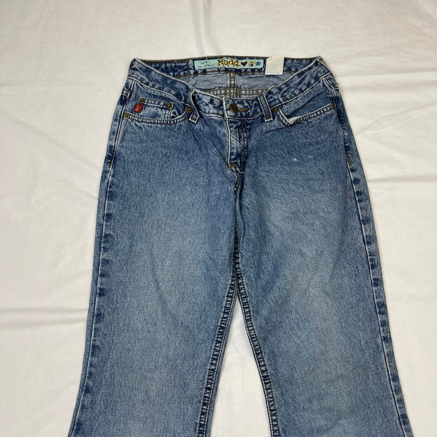 Y2K mudd flare low rise jeans (26”)