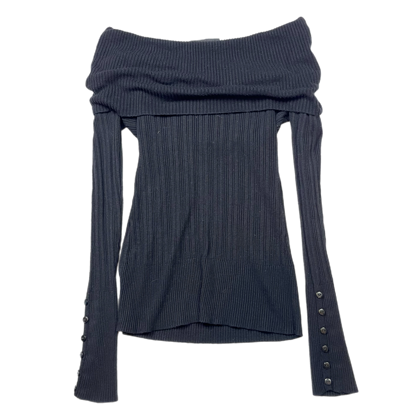 Y2K ribbed fold over top (M)