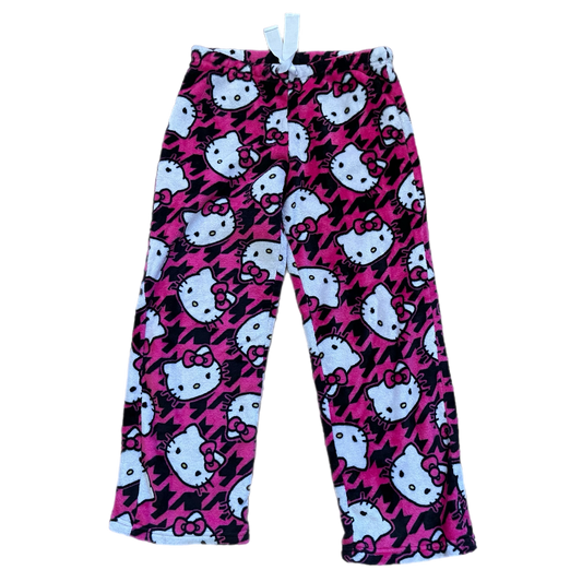 Y2K hello kitty pj pants (M)