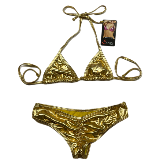 Gold NWT dance wear bikini (S/M)