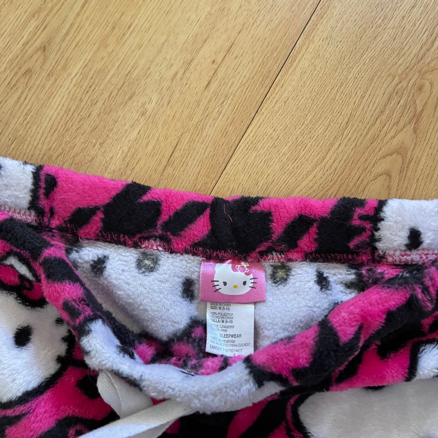 Y2K hello kitty pj pants (M)