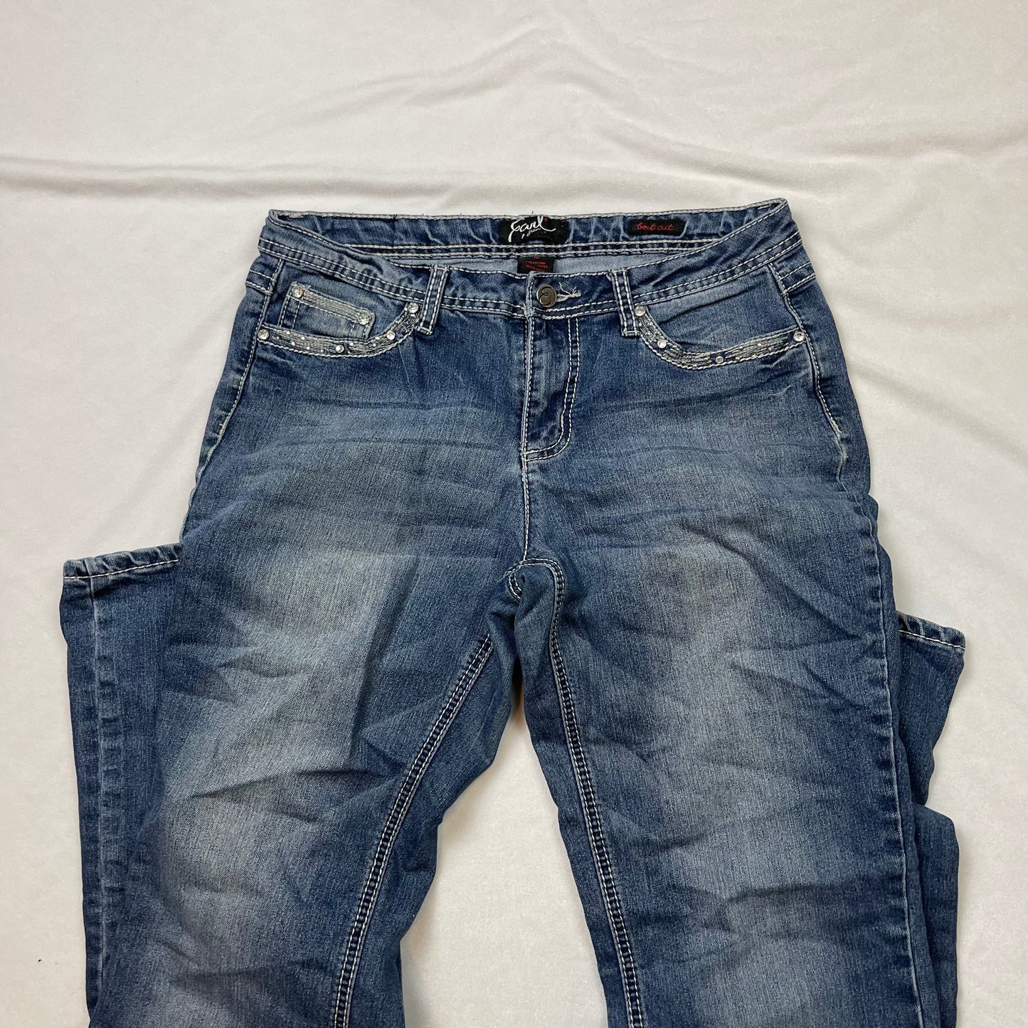 Y2K Mcbling jeans (30”)