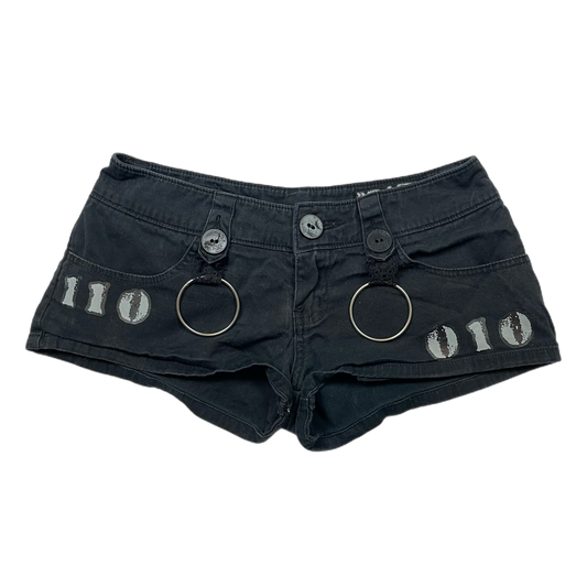 Emo upcycled micro shorts (27”)