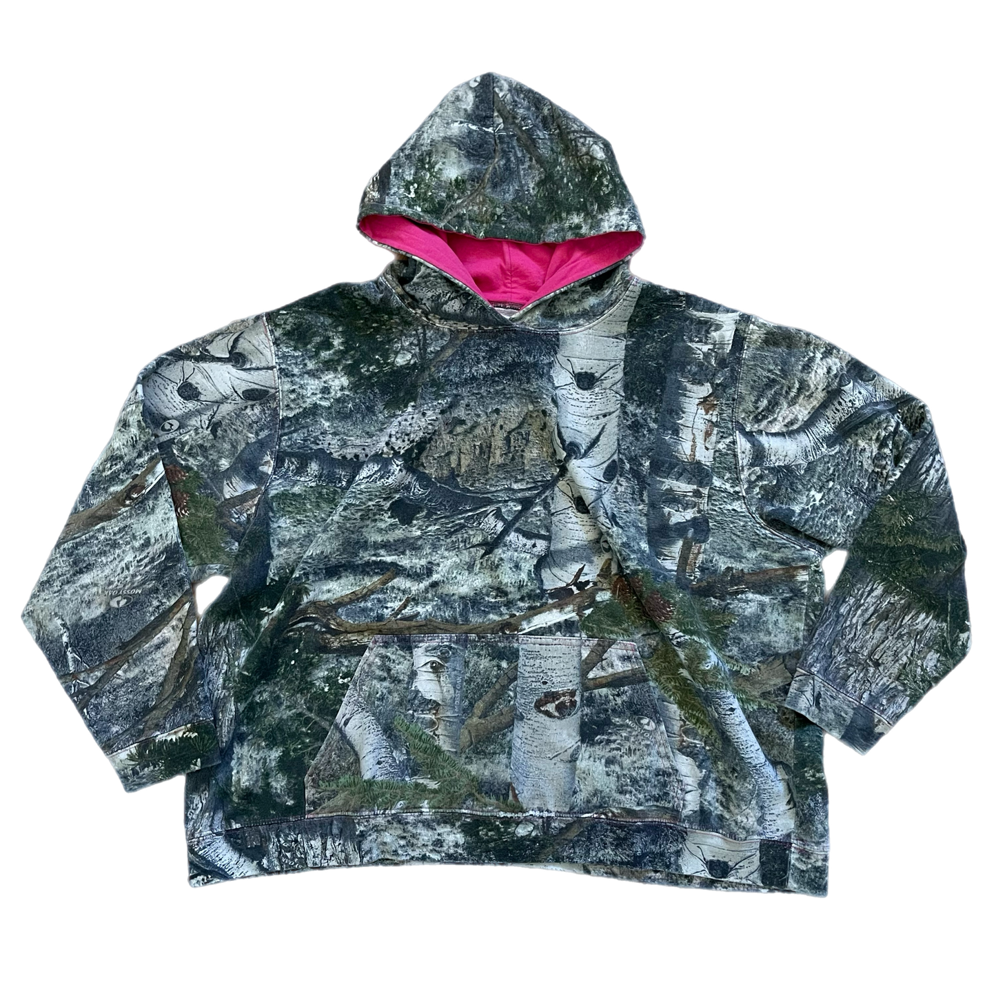 Y2K camo hoodie (XXL)